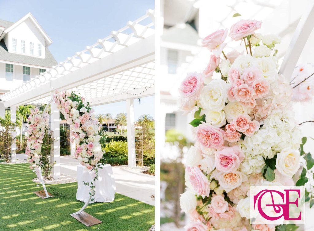 Floral Arch Accent
