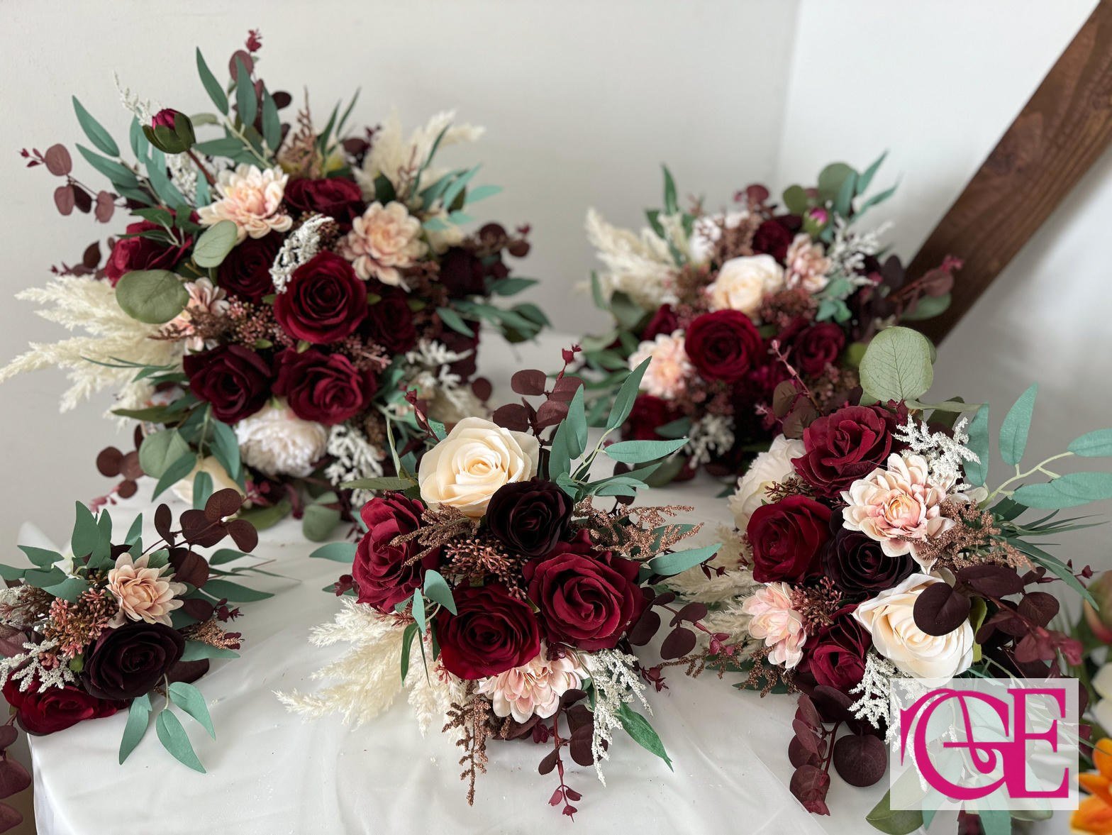 Burgundy Party Set