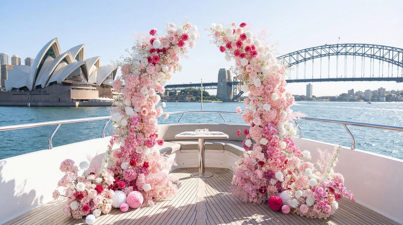 Floral installation